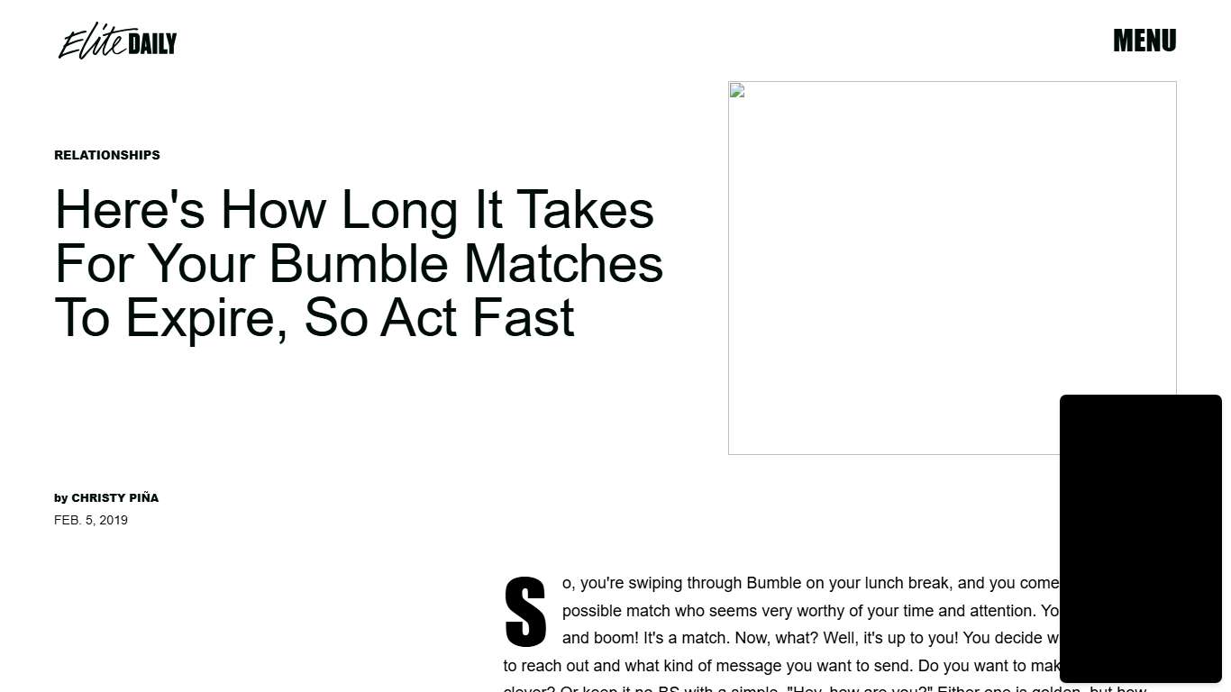 When Do Your Bumble Matches Expire? The App Gives You This Much Time To Connect